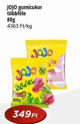 Real JOJO gumicukor többféle ajánlat