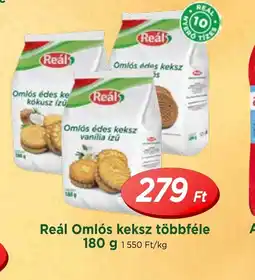 Real Reál Omls keksz többféle ajánlat