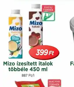 Real Mizo ízesített italok ajánlat
