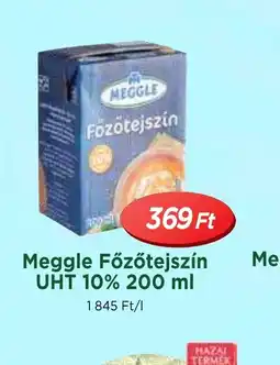Real Meggle Főzőtejszín ajánlat