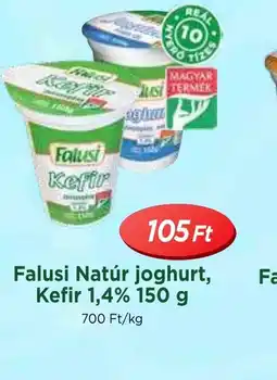 Real Falusi Natúr joghurt, Kefir ajánlat