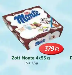Real Zott Monte ajánlat