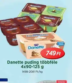 Real Danette puding többféle ajánlat