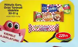 Real Pöttyös Guru, riás Túrrudi ajánlat