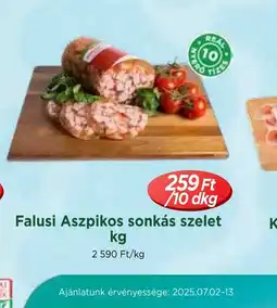 Real Falusi Aszpikos sonkás szelet ajánlat