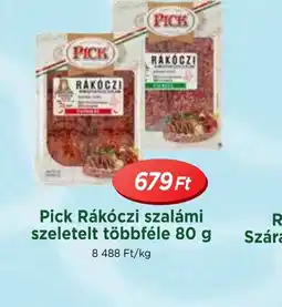 Real Pick Rákczi szalámi ajánlat