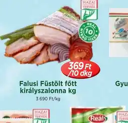 Real Falusi Füstölt főtt királyszalonna ajánlat