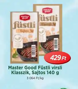 Real Master Good Füstli virsli ajánlat