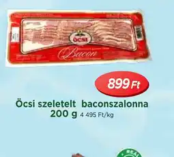 Real Öcsi szeletelt baconszalonna ajánlat