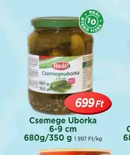 Real Csemege Uborka ajánlat