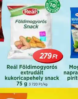 Real Reál Földimogyors extrudált kukoricapehely snack ajánlat