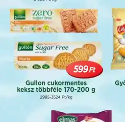 Real Gullon cukormentes keksz ajánlat