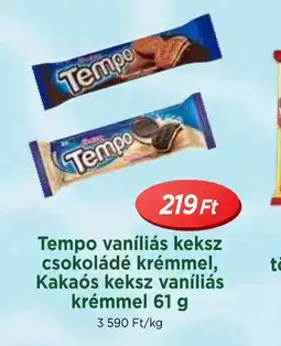 Real Tempo vaníliás keksz csokoládé krémmel, kakas keksz vaníliás krémmel ajánlat