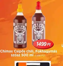 Real Chimax Csípős chili, Fokhagymás szsz ajánlat