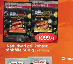 Real Nádudvari grillkolbász ajánlat