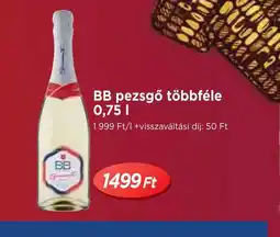 Real BB pezsgő többféle ajánlat