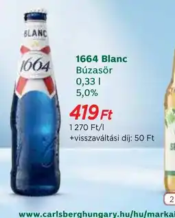 Real 1664 Blanc Búzasör ajánlat