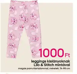 Pepco Leggings kislányoknak lilo & stitch ajánlat