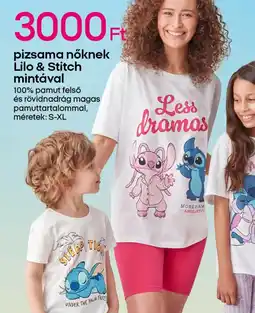 Pepco Pizsama nőknek Lilo & Stitch ajánlat