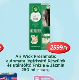 Real Air Wick Freshmatic automata légfrissítő Készülék és utántöltő Frézia & Jázmin ajánlat