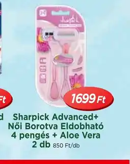 Real Sharppick Advanced+ Női Borotva Eldobhat ajánlat