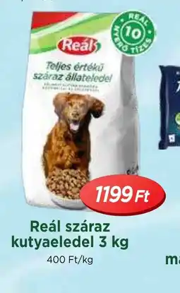 Real Reál száraz kutyaeledel ajánlat