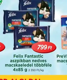 Real Felix Fantastic aszpikban nedves macskaeledel ajánlat