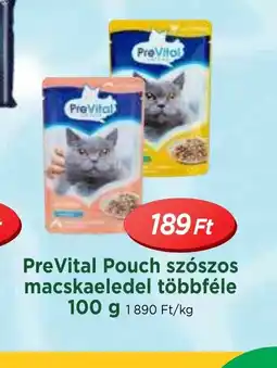 Real PreVital Pouch szszos macskaeledel ajánlat