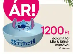 Pepco Dolomit tál lilo & stitch mintával ajánlat