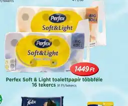 Real Perfex Soft & Light toalettpapír ajánlat