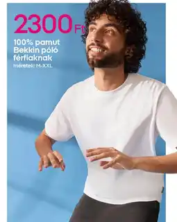 Pepco 100% pamut Bekkin póló férfiaknak ajánlat