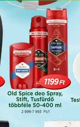 Real Old Spice deo Spray, Stift, Tusfürdő ajánlat