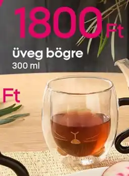 Pepco Üveg bögre ajánlat