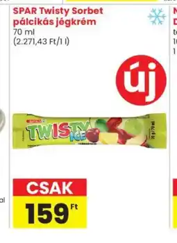 Spar Market SPAR Twisty Sorbet pálcikás jégkrém ajánlat