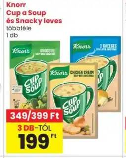 Spar Market Knorr Cup a Soup és Snacky leves ajánlat