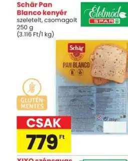 Spar Market Schär Pan Blanco kenyér ajánlat