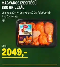 Metro Magyaros ízesítésű BBQ grilltál ajánlat