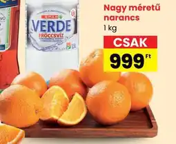 Spar Nagy méretű narancs ajánlat