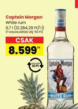 Spar Captain Morgan White rum ajánlat