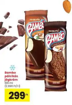 Spar Bambo pálcikás jégkrém ajánlat