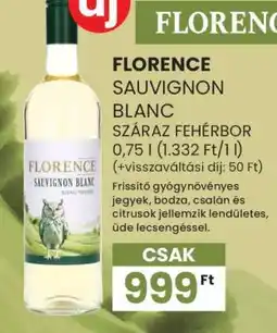 Spar FLORENCE SAUVIGNON BLANC ajánlat