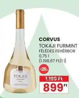 Spar CORVUS TOKAJI FURMINT ajánlat