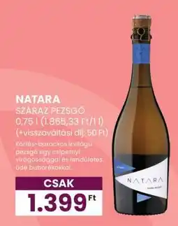 Spar Natara Száraz Pezsgő ajánlat