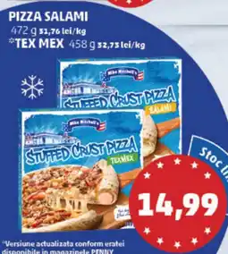 PENNY Pizza salami, tex mex ajánlat