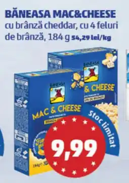 PENNY Băneasa mac&cheese ajánlat