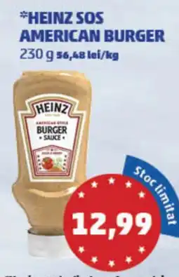 PENNY Heinz sos american burger ajánlat