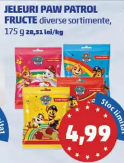 PENNY Jeleuri paw patrol fructe ajánlat