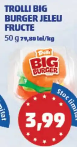 PENNY Trolli big burger jeleu fructe ajánlat