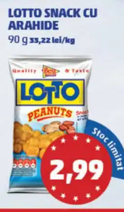 PENNY Lotto snack cu arahide ajánlat