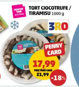 PENNY Tort ciocotrufe/ tiramisu ajánlat